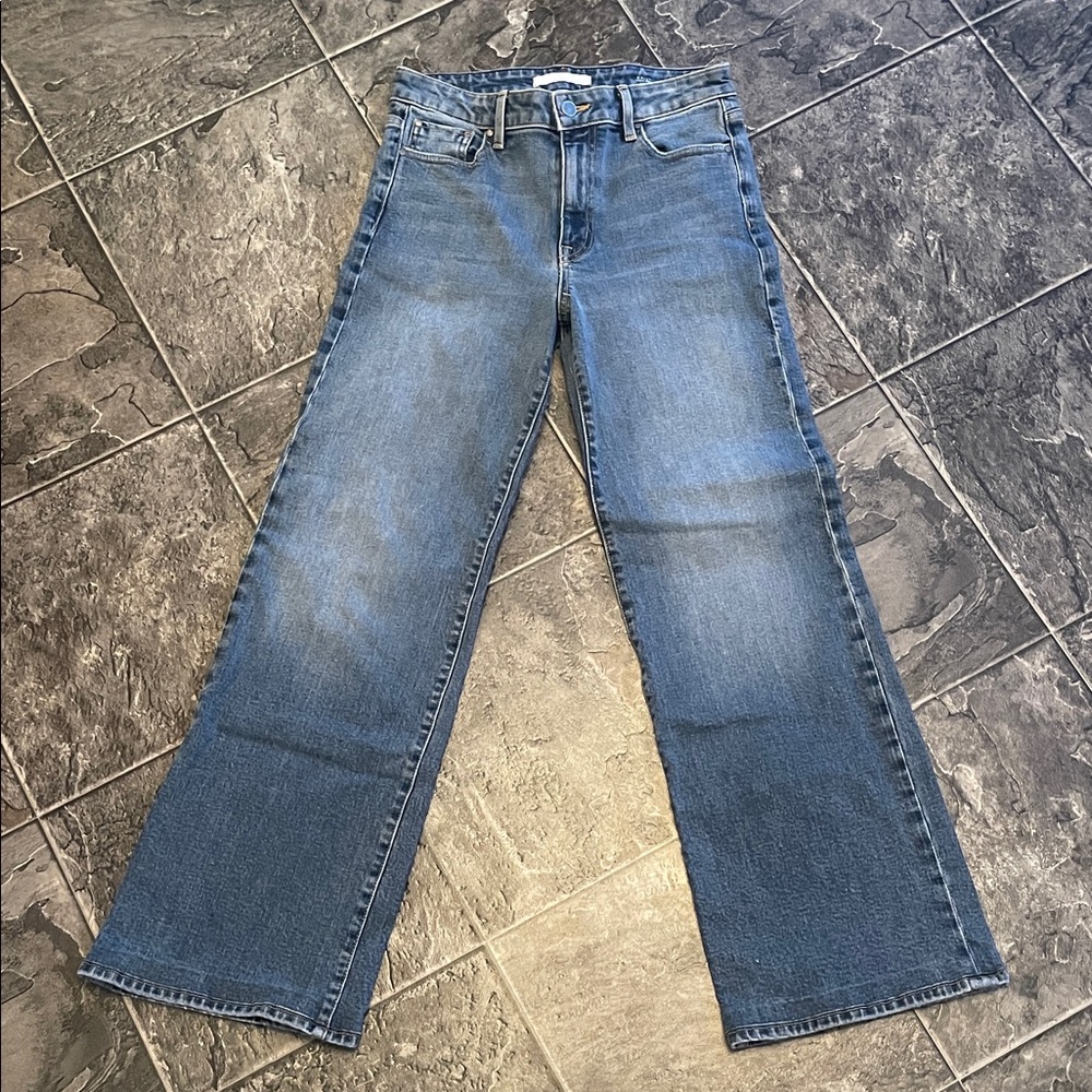 FIDELITY DENIM High-Rise Wide Bootcut Classic Jeans Indie Streetwear Coastal